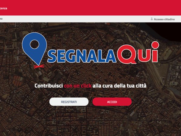 Modulo Segnalazioni in attivazione per il Comune di Piacenza